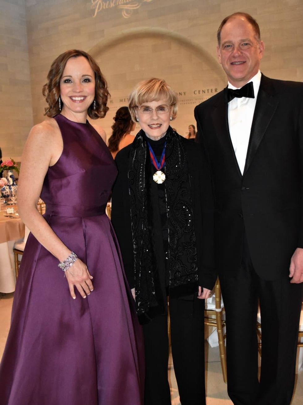 DSOL President Kim Brannon with Tincy Miller and Joe Brannon