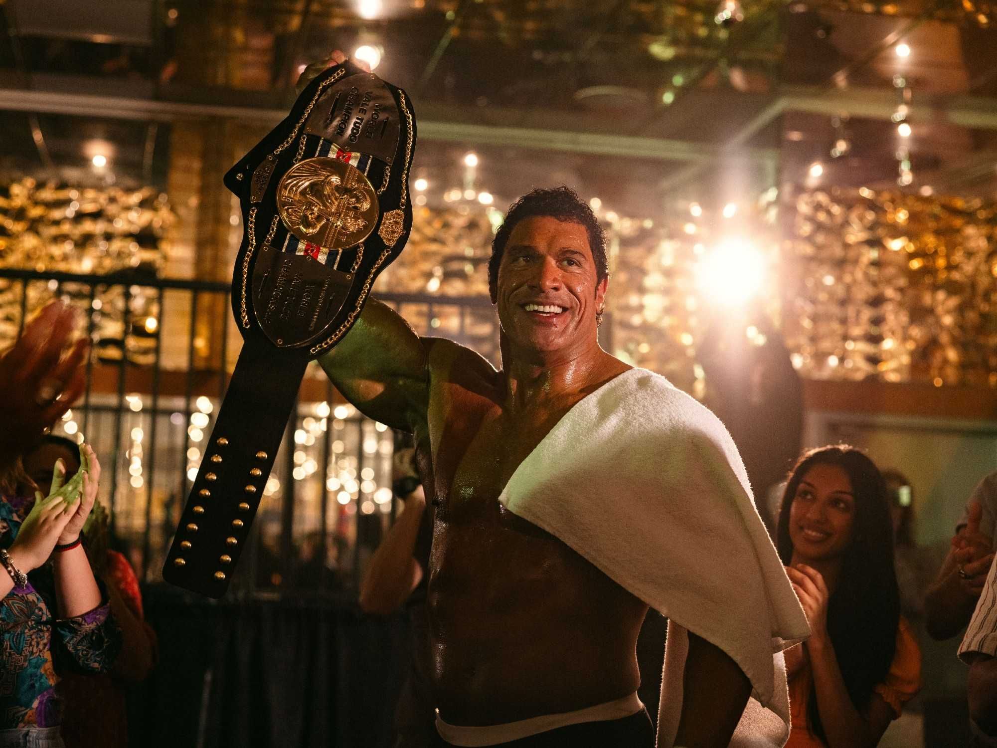 Dwayne Johnson in The Smashing Machine