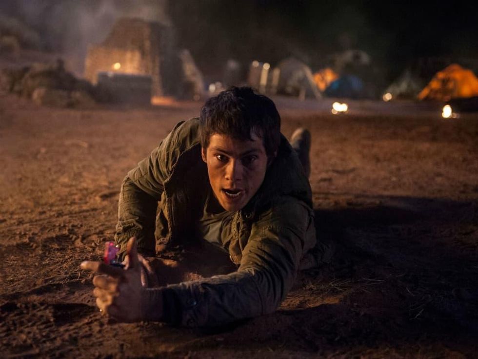 Dylan O'Brien in Maze Runner: The Scorch Trials