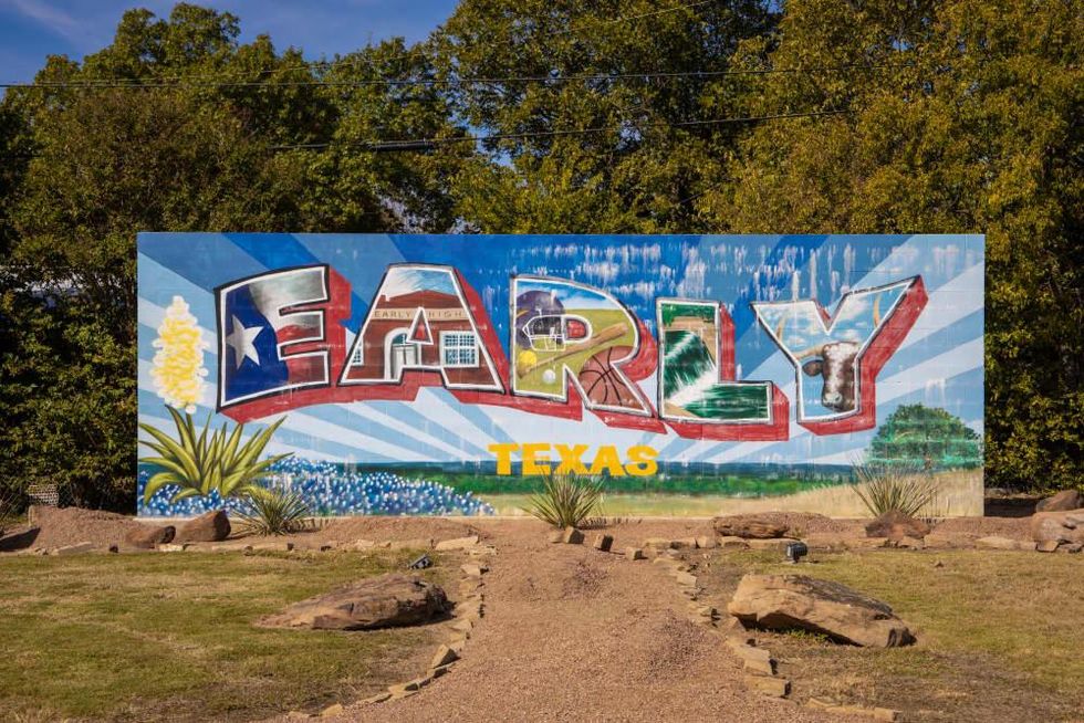 Early, Texas mural