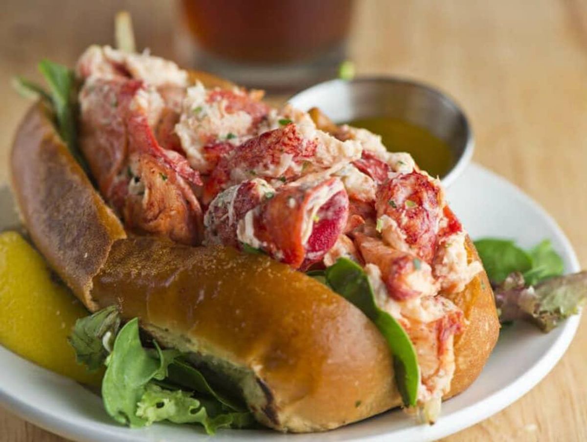 East Hampton Sandwich Co.'s lobster roll. - CultureMap Dallas