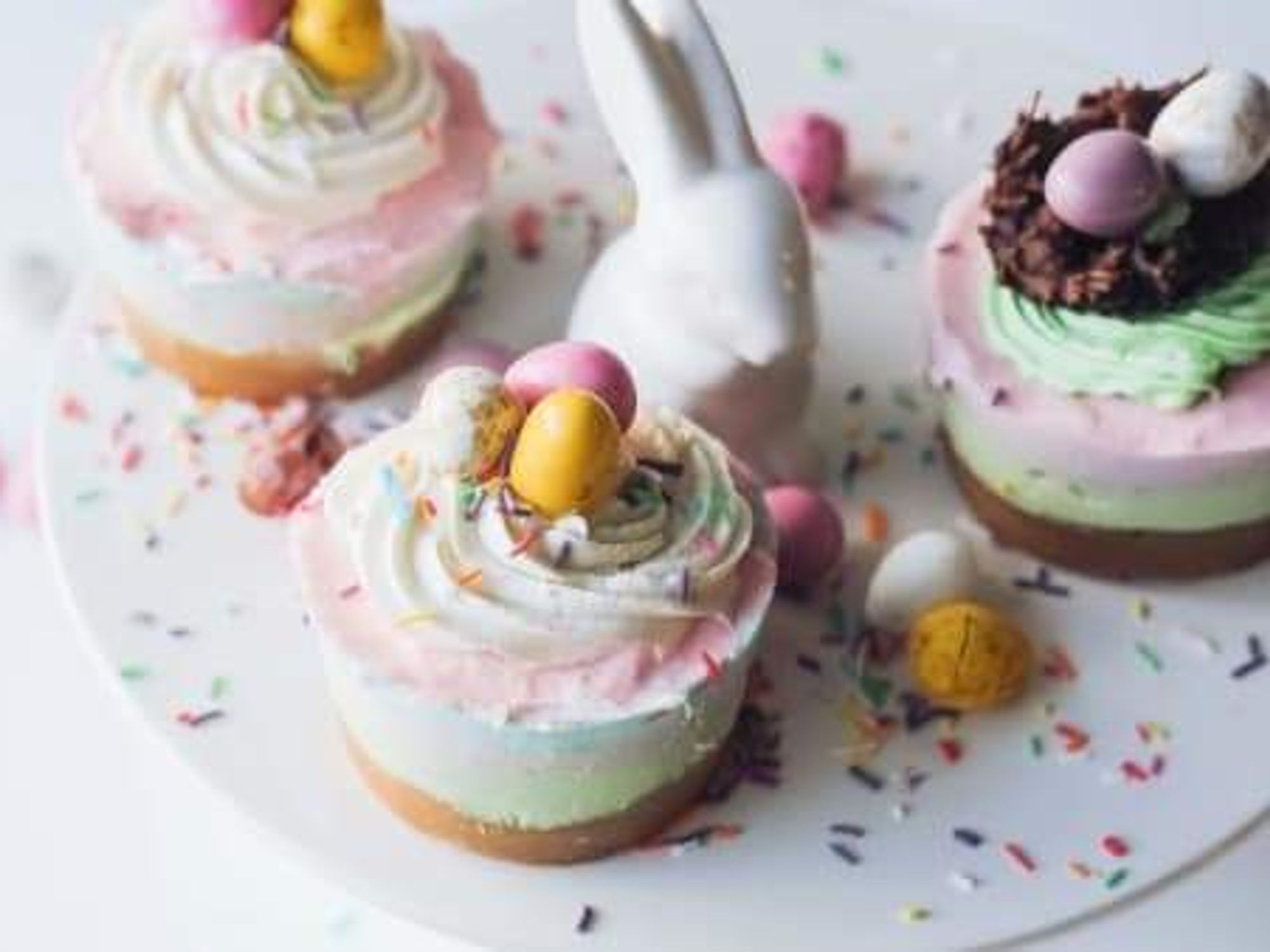 Easter brunch cheesecakes