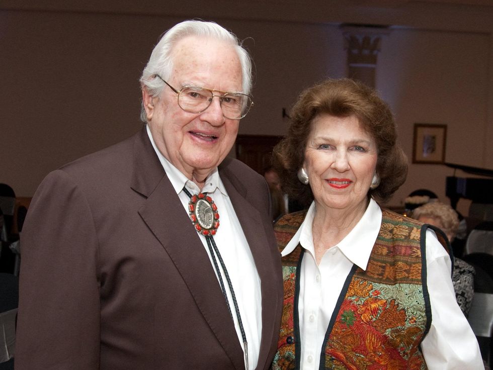 Ed Farrow, Genie Farrow, Musuem of Biblical Art, Library opening