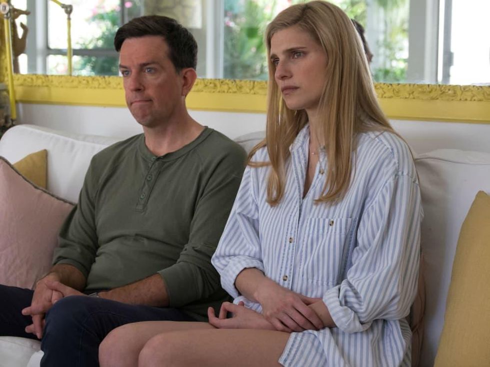 Ed Helms and Lake Bell in I Do... Until I Don't