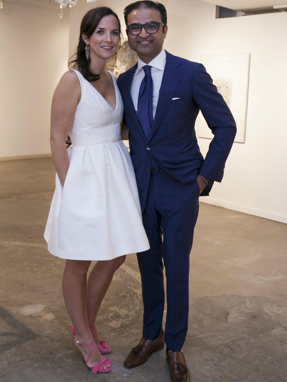 Ed Shaikh and Gable Shaikh , Dallas Art Fair Preview Gala