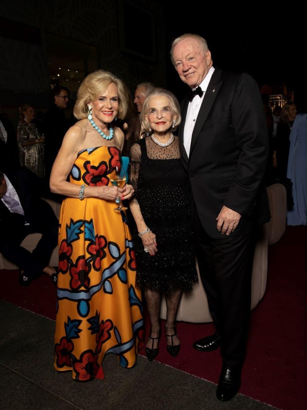 Elaine Agather, Nancy Dedman, Jerry Jones