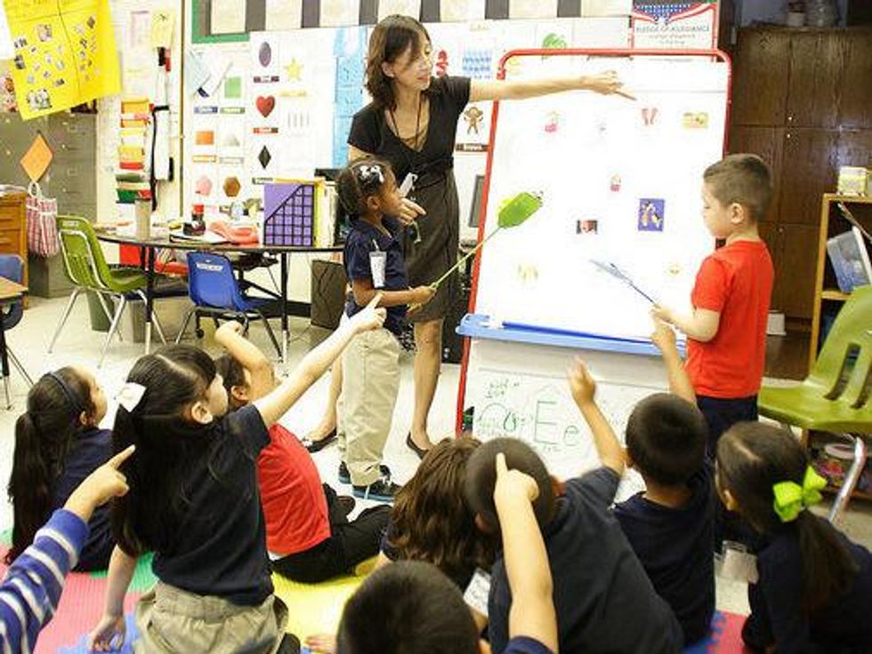 Elaine Lee teaches Mandarin Chinese at DISD