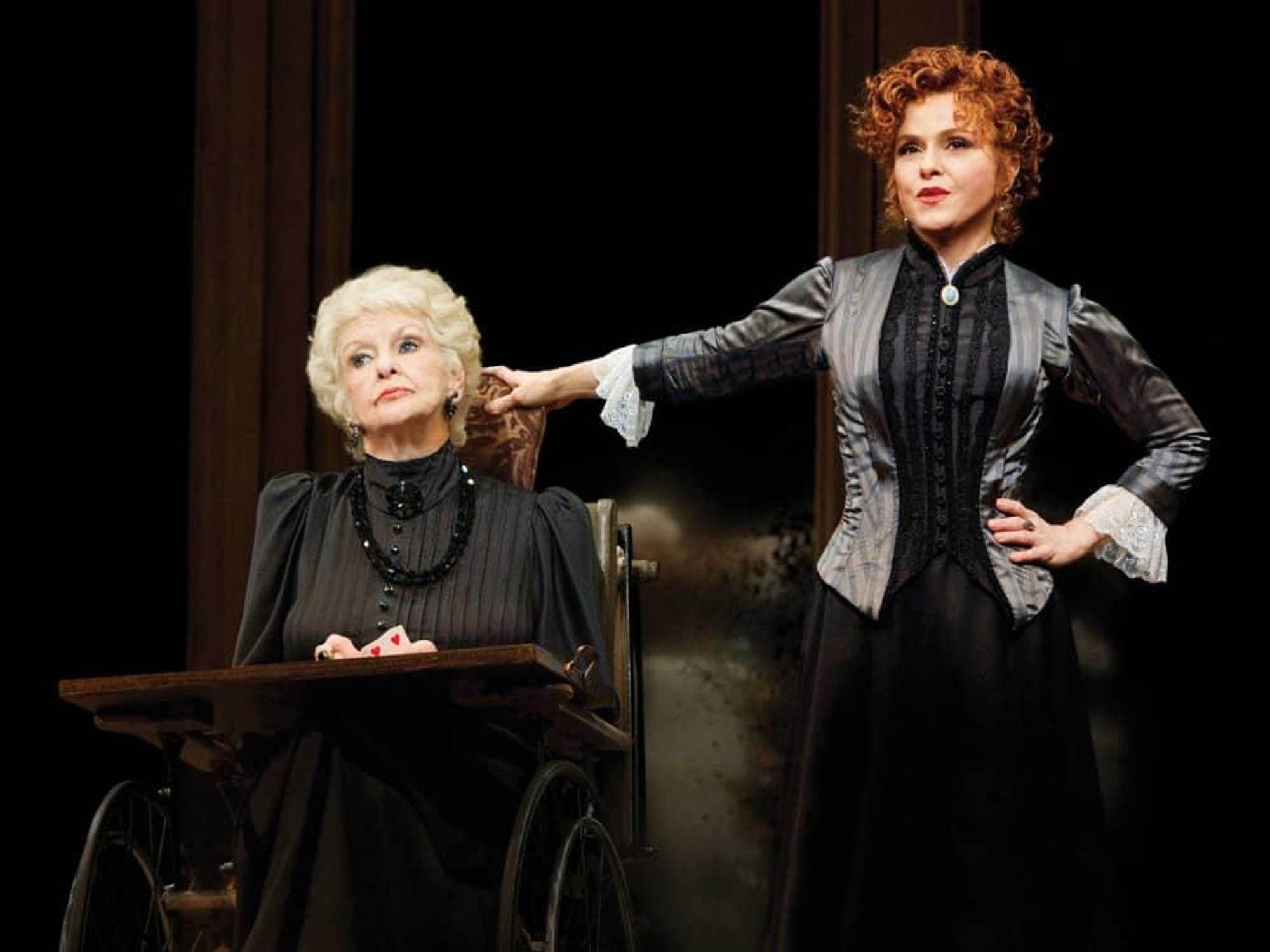 Elaine Stritch and Bernadette Peters in A Little Night Music