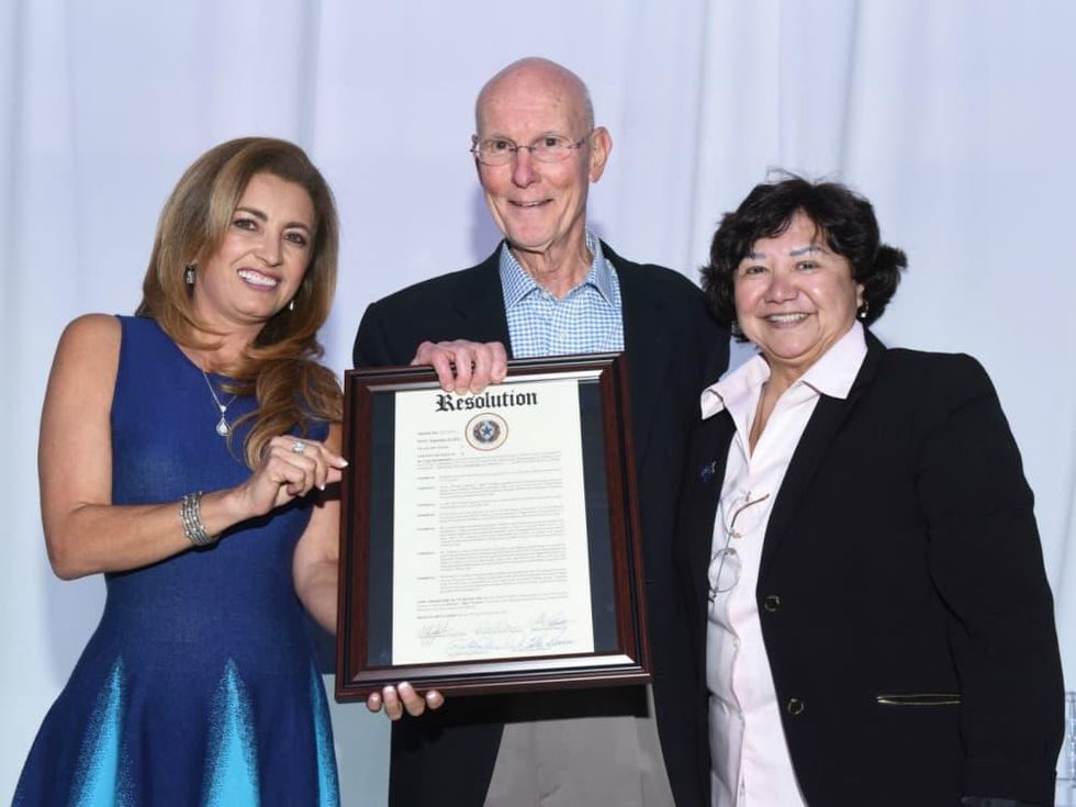 Elba Garcia, Skip Trimble, Lupe Valdez