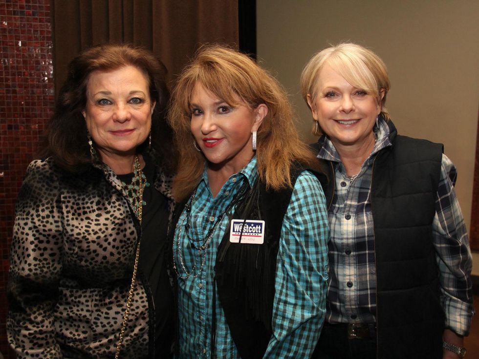 Eleanor Maxwell, Jimmy Westcott and Carol Ronchetti, spca paws for cause