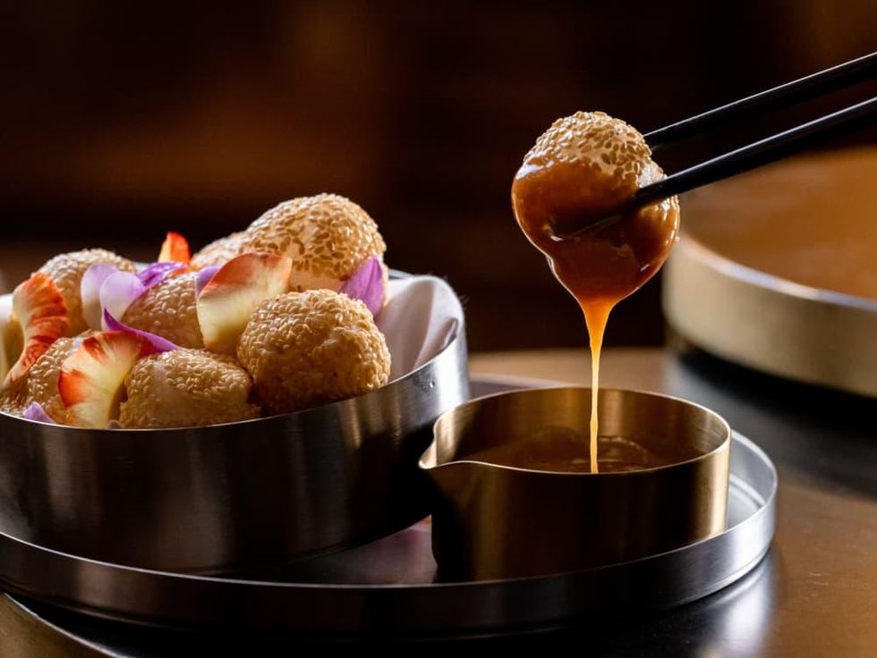 Elephant East sesame balls