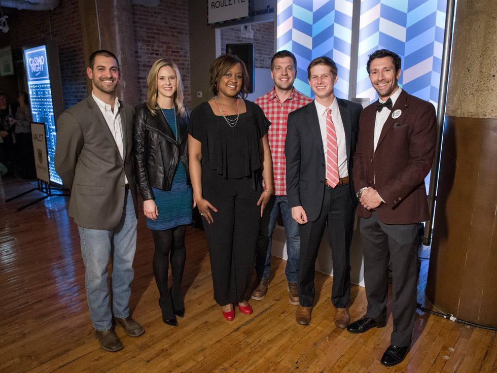 Elias Bahar, Abby Mayer, Bianca Jackson, Brad Barton, Brian Smith, Justin Goertz, REC Casino Night