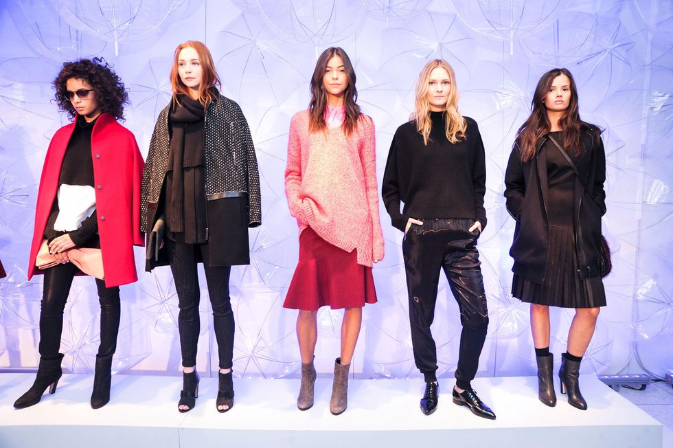 Elie Tahari fall collection February 2014