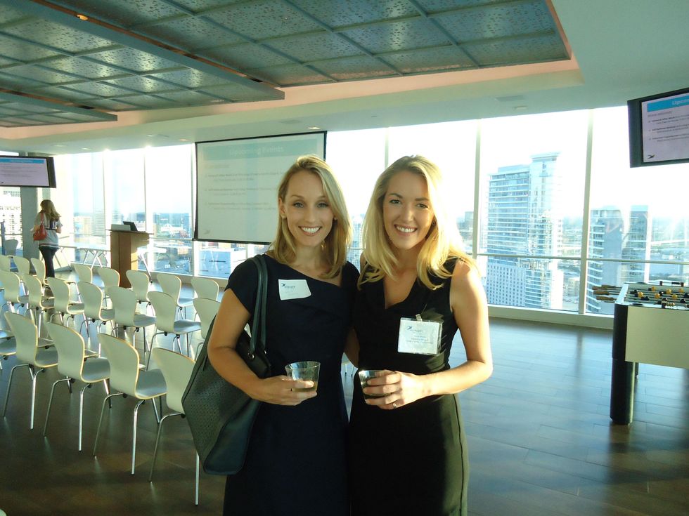 Elizabeth Golding, Kallie Morris, ellevate dallas