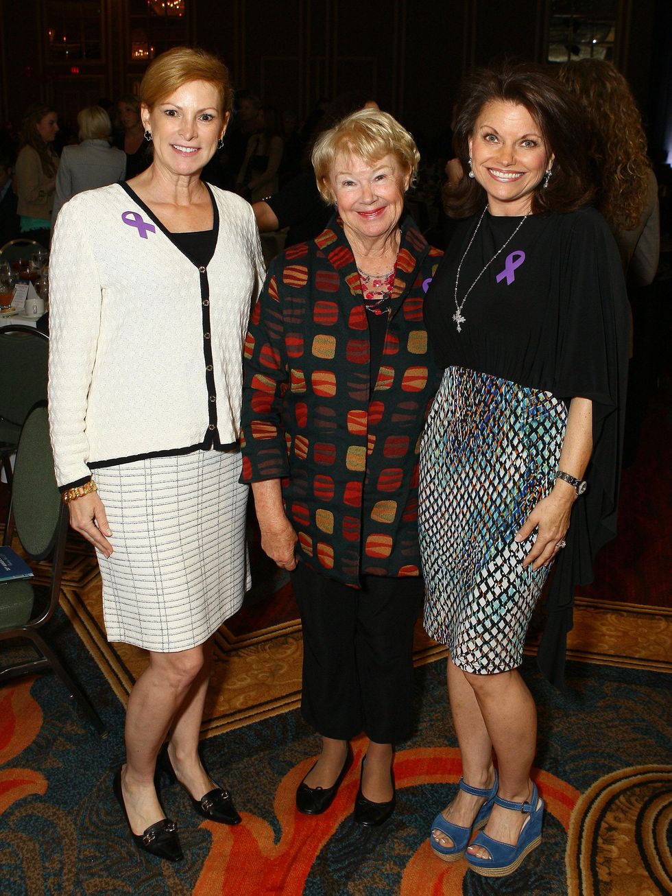 Elizabeth, Karahan, Nancy Ann Hunt, Jan Rees-Jones, Genesis, luncheon