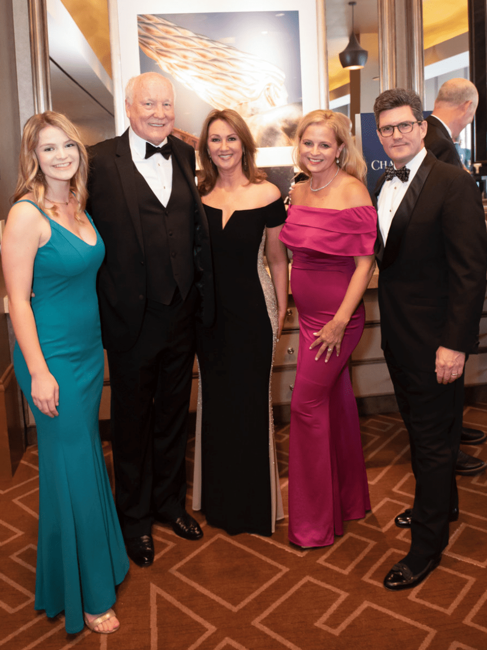 Elizabeth Roosevelt, Cliff Harris, Karen Harris, Kim Roosevelt and David Roosevelt