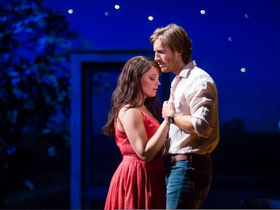 Elizabeth Stanley and Andrew Samonsky in The Bridges of Madison County
