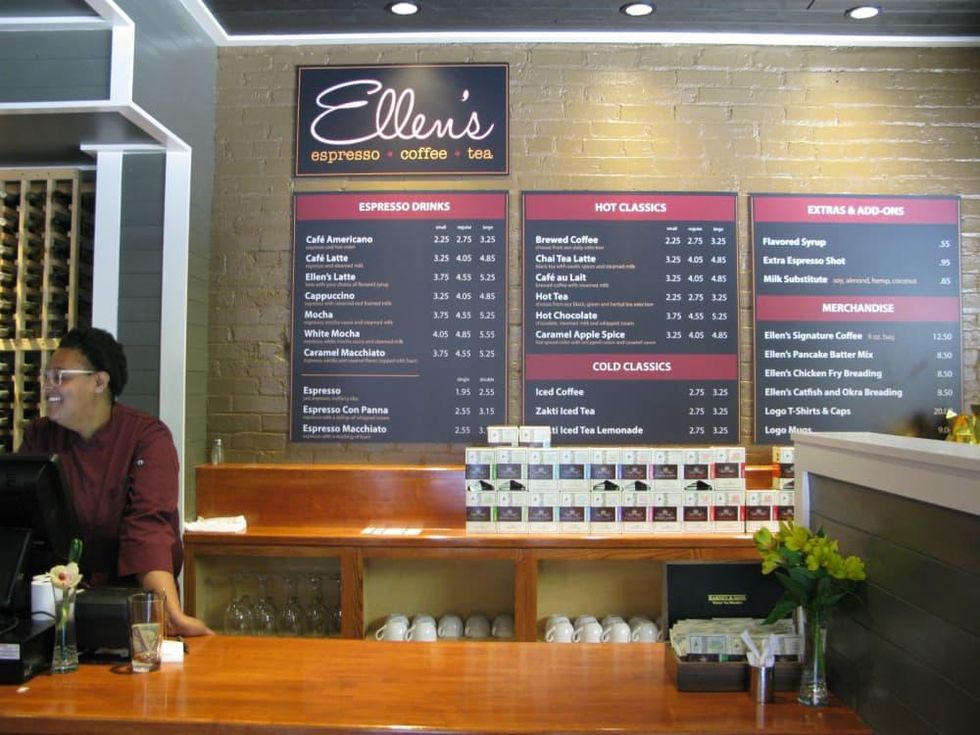 Ellen's Southern Kitchen coffee bar