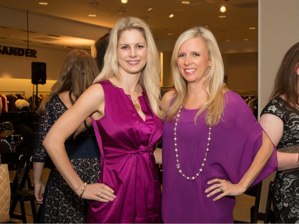 Emily Eisenhauer and Kim Lewis-Gleason, simply summer fashionably fall