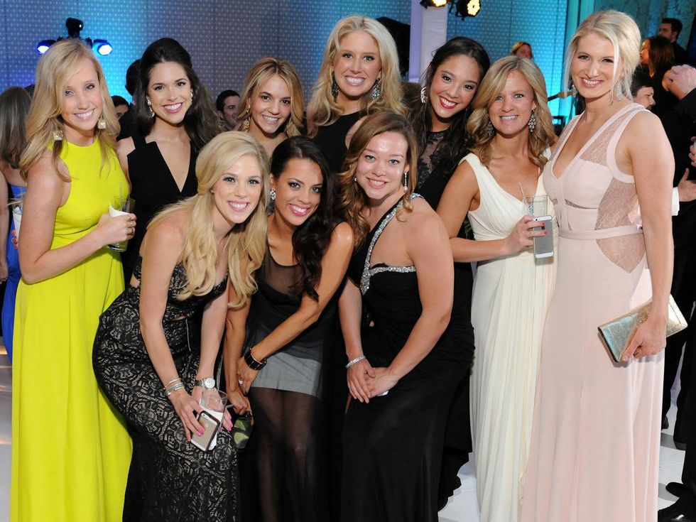 Emily Noland, Madison Broyles, Haley Anderson, Mallory O'Quinn, Ashley Shelton, Chelsey Gilbreth, Meredith Counce, Hollin Koh, Alex Reddell, Jennifer Counce, Echelon Gala