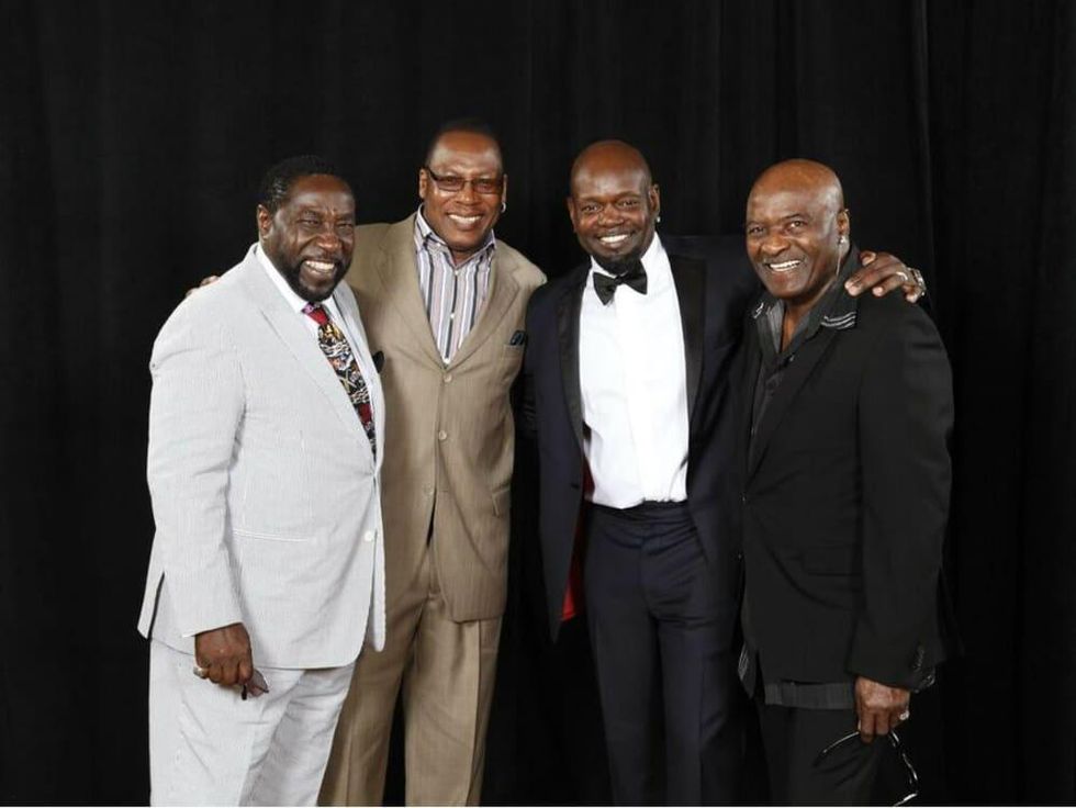 Emmitt Smith and The O'Jays