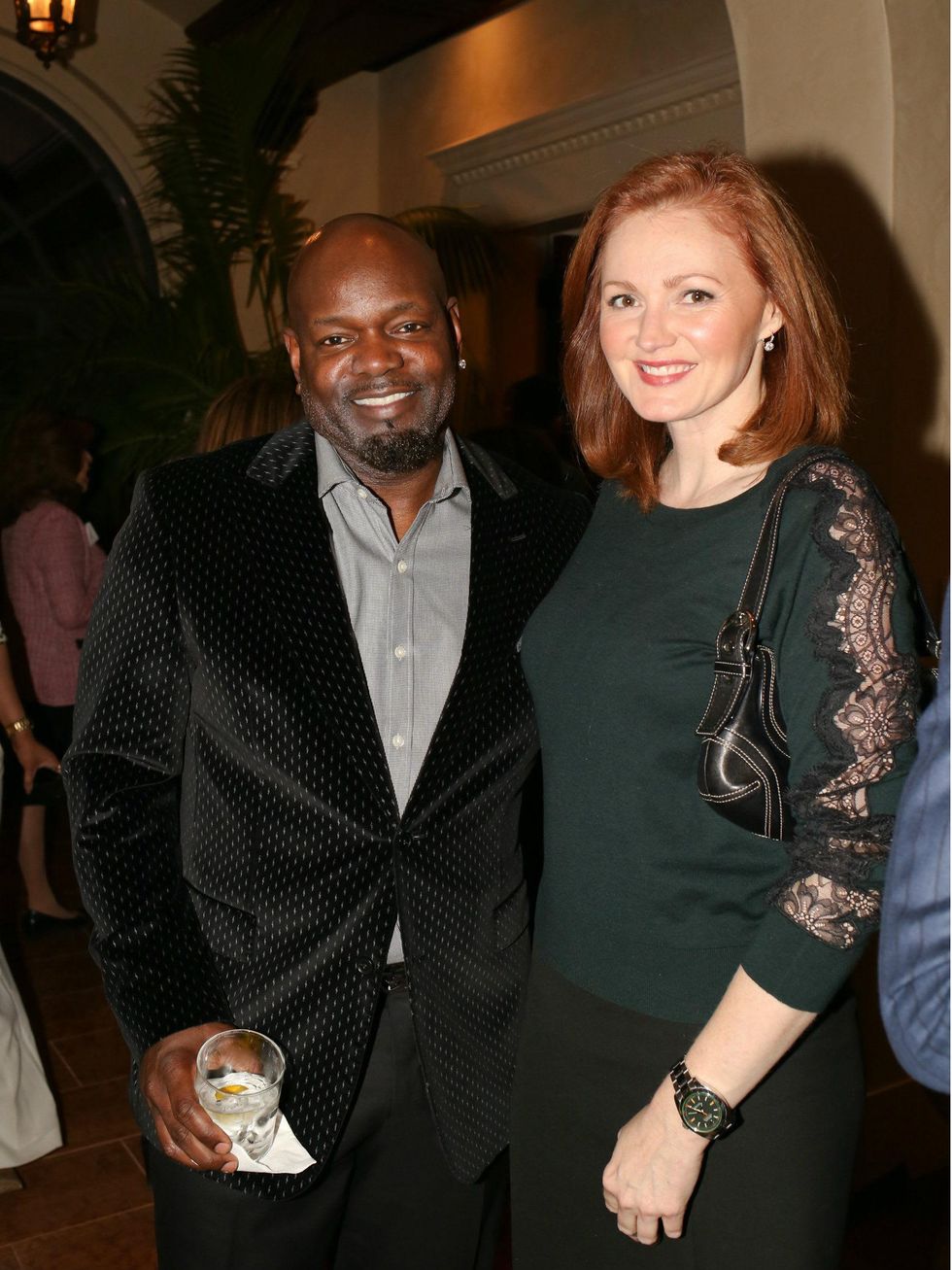 Emmitt Smith, Kellie Rasberry, ESCI kickoff
