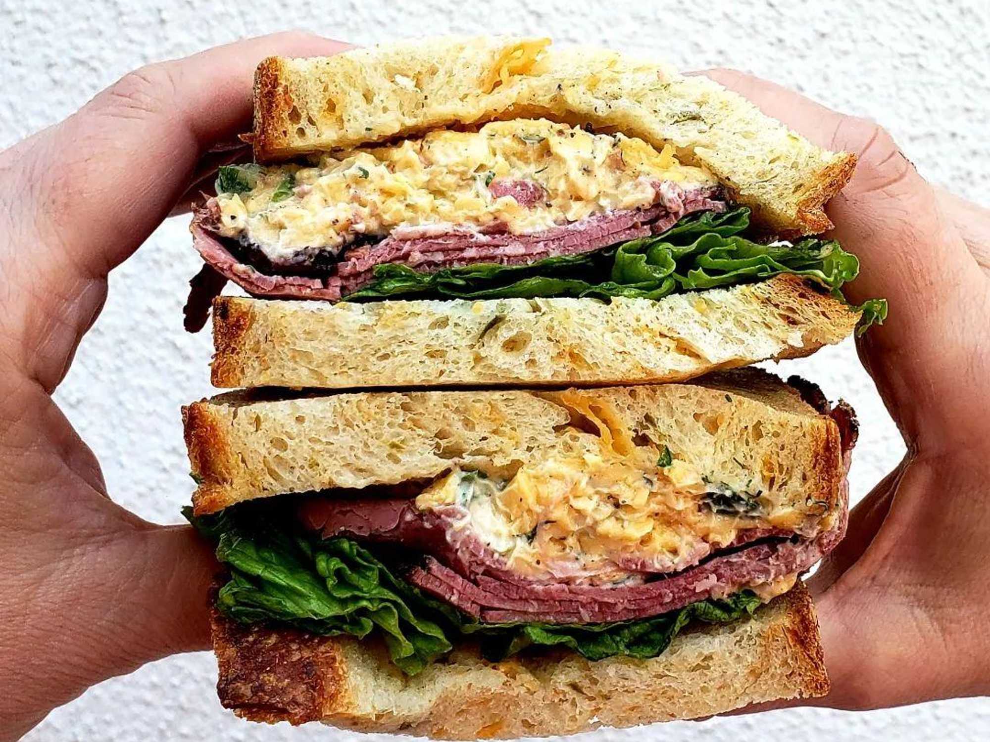 Empire Baking Co sandwich