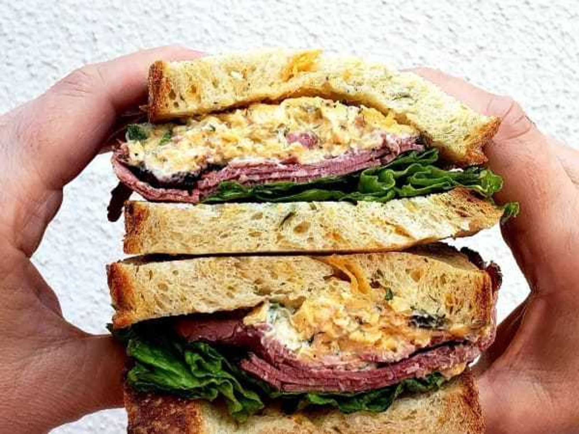 Empire Baking Co sandwich