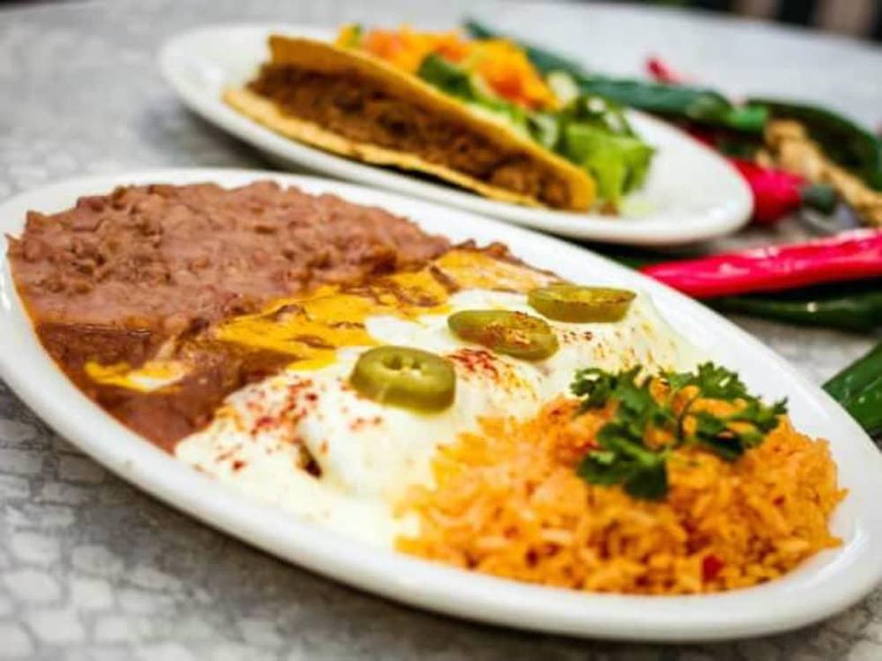 Enchiladas from Manny's