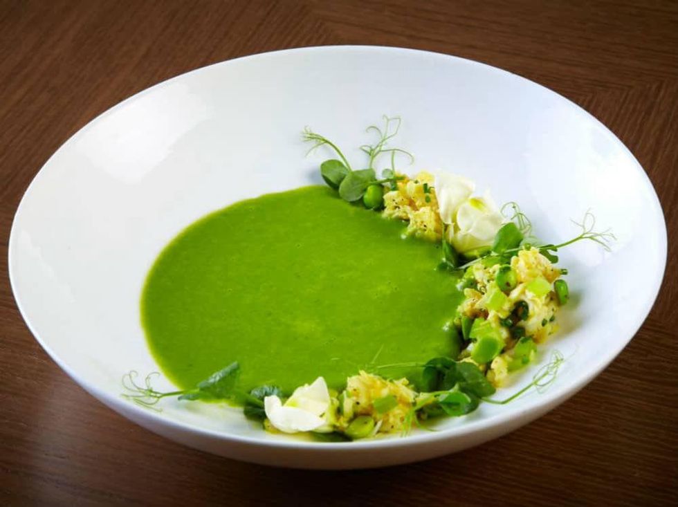 English pea soup