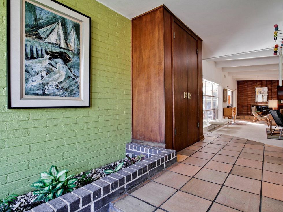 Entryway at 11023 Pinocchio Dr. in Dallas