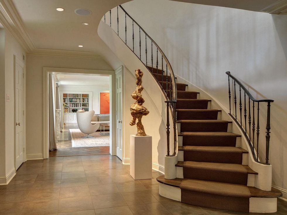 Entryway at Kenny Goss home