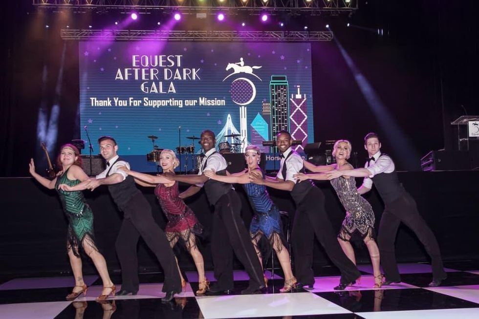 Equest After Dark Gala 2018,Arthur Murray Dancers