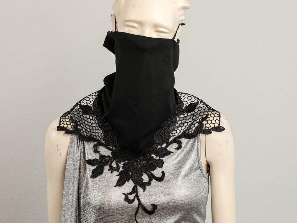 Erica La Flore mask, Fashion Meets Mask
