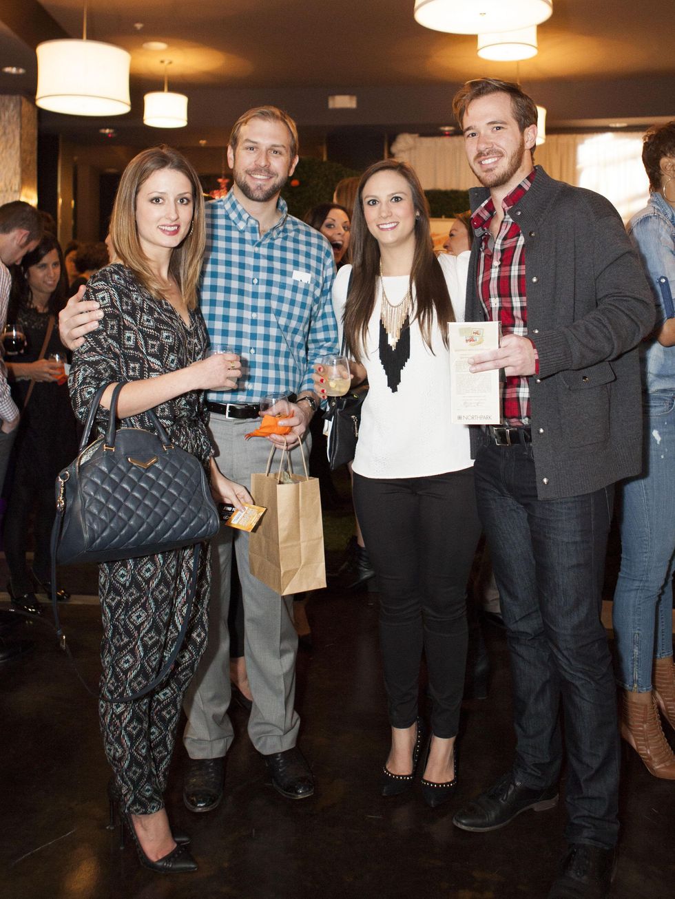 Erin Adolph, John Adolph, Ally Wallis, Daniel Muirhead, CultureMap Social ILUME