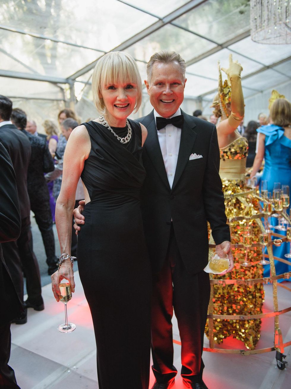 Erin Mathews, Russ Davis at Art Ball 2014