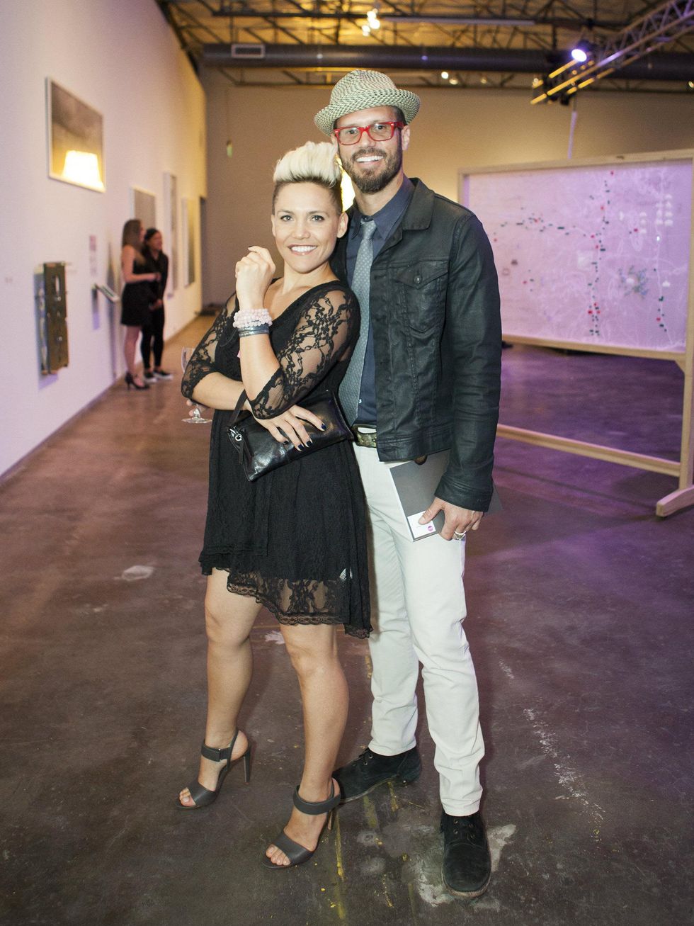 Erinn Lewis, Mark Herron at at MTV RE:DEFINE 2014