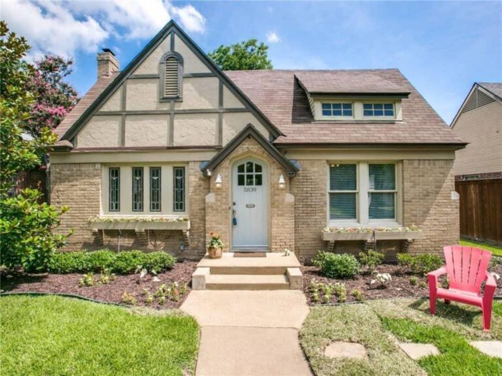 Exterior of 5839 Marquita Ave. in Dallas
