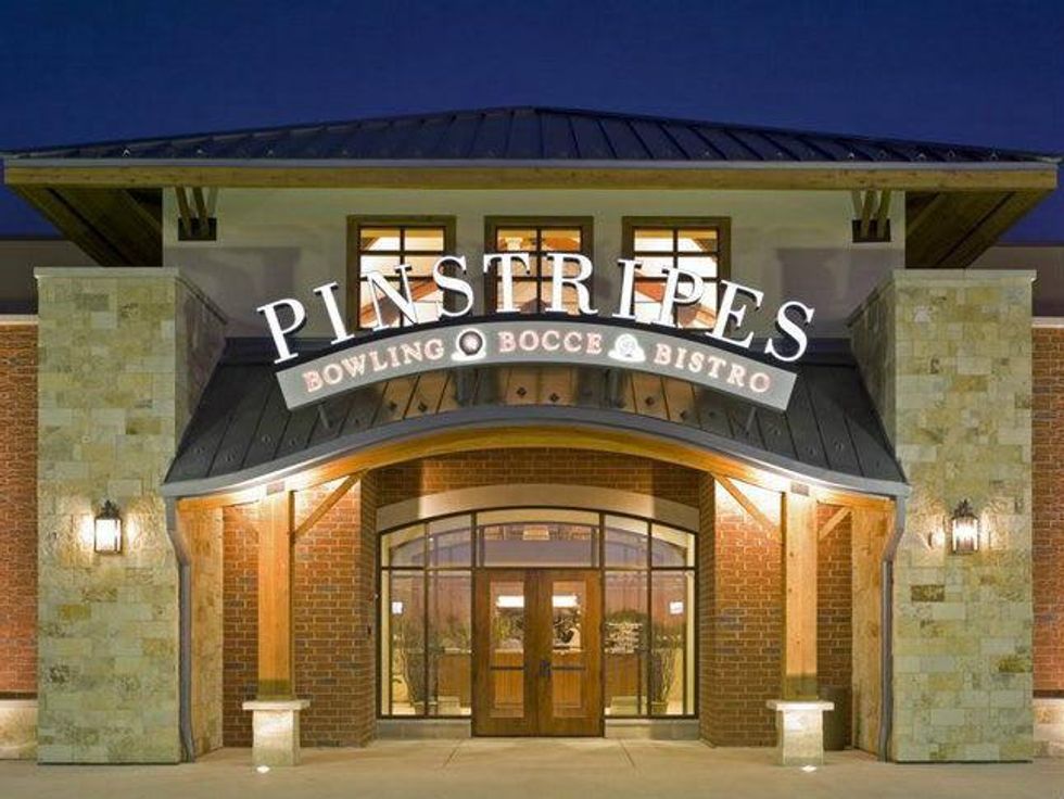 Exterior of Pinstripes