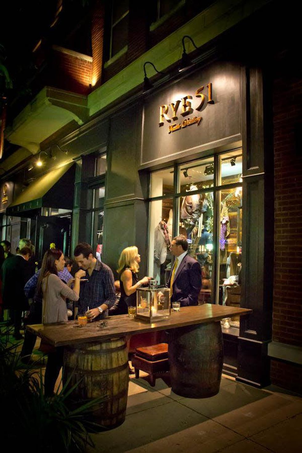 Exterior of Rye 51 in Dallas