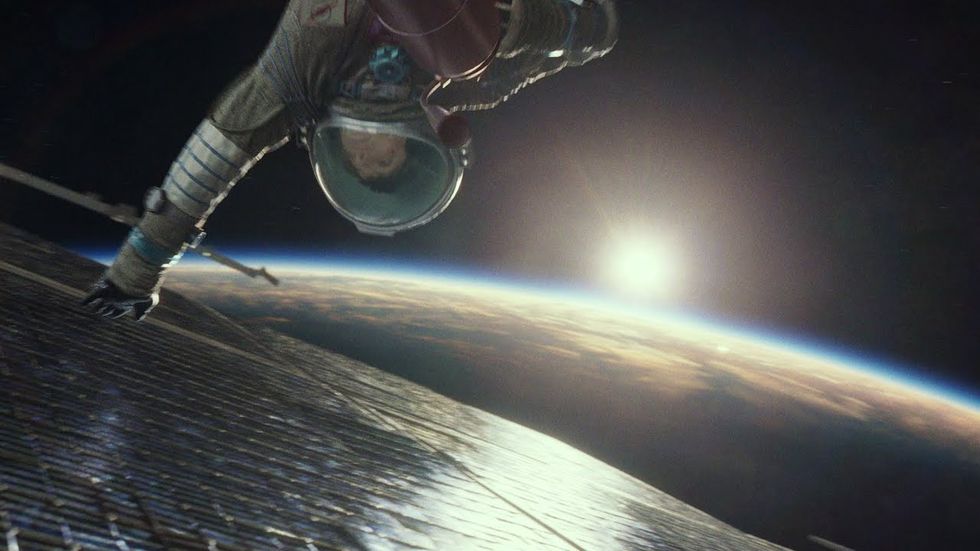 Harrowing Gravity takes movie magic to new heights