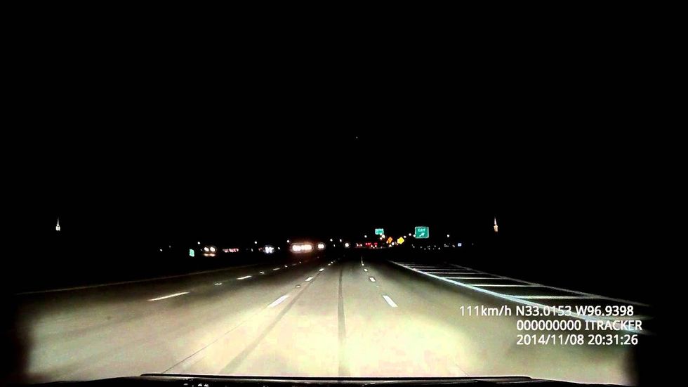 Looks like a brilliant meteor fell in Texas sky