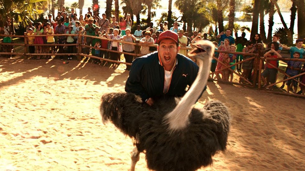 Drew Barrymore makes Adam Sandler slightly more tolerable in Blended