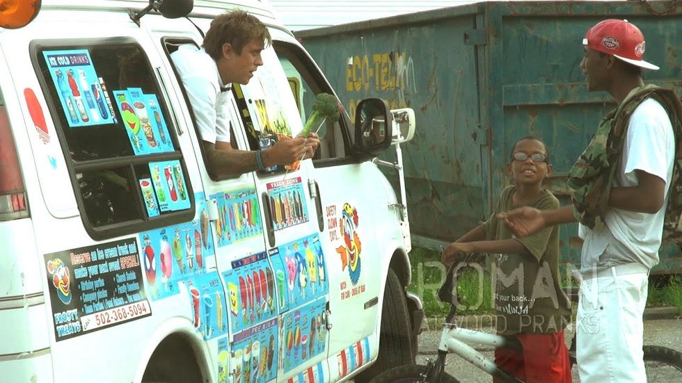 Ice cream truck prank and baby woolly mammoth top links we love right now