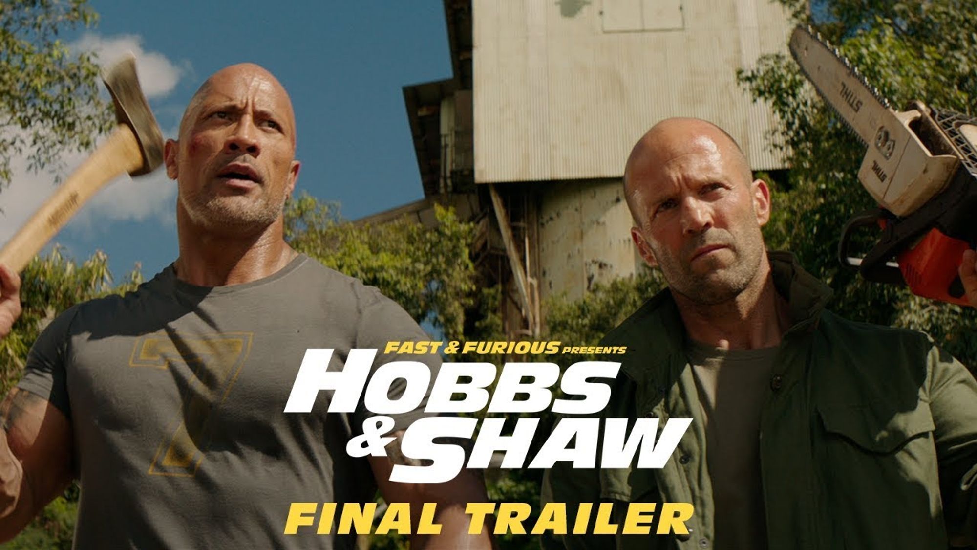 Entertainment Weekly - Dwayne The Rock Johnson, Jason Statham, and Idris  Elba head down a new road with 'Fast & Furious Presents: Hobbs & Shaw,' the  franchise's first spin-off. We spoke to
