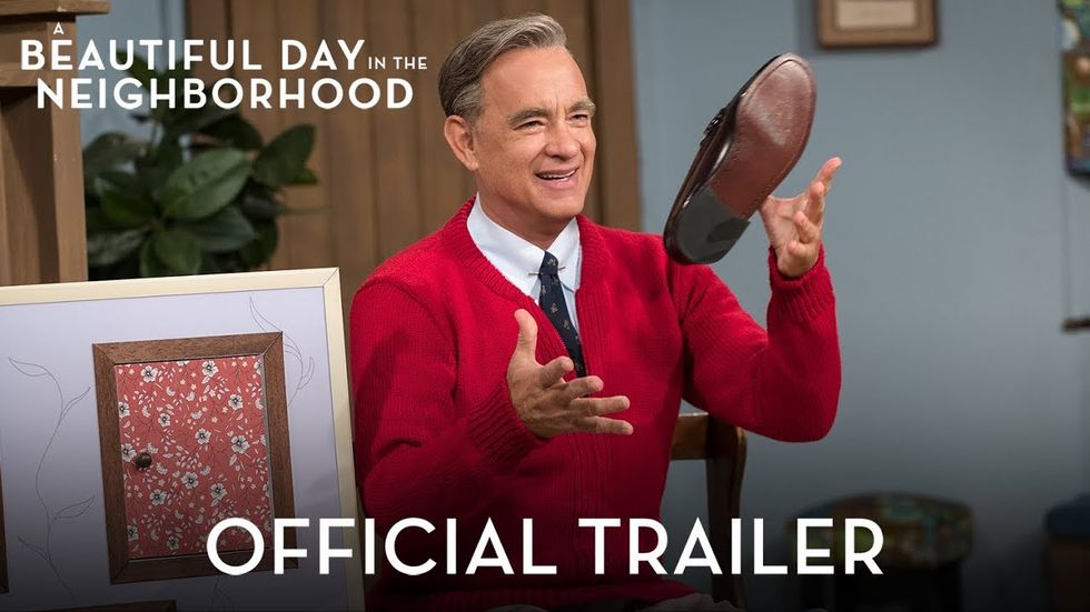 Tom Hanks as Mister Rogers makes it A Beautiful Day in the Neighborhood