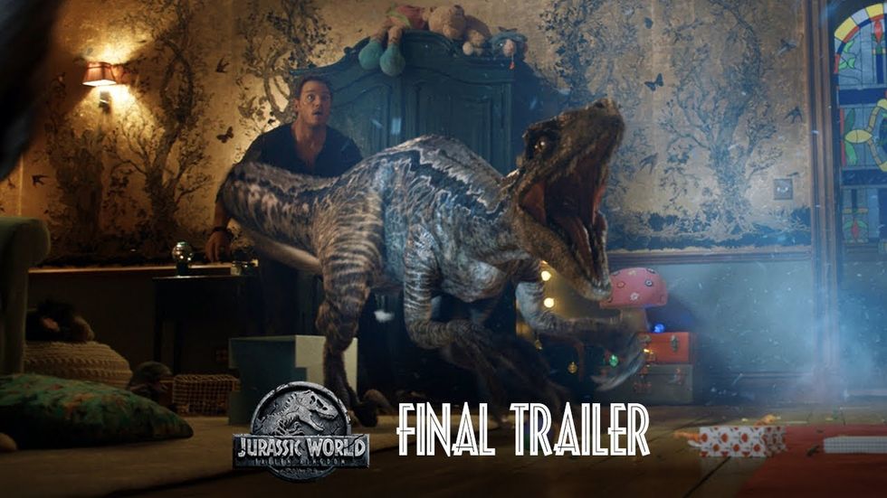 Jurassic World: Fallen Kingdom chews up and spits out more dino chaos