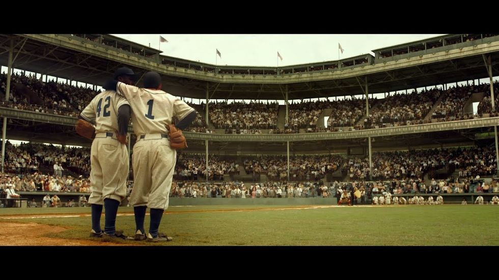 42 is an honest yet imperfect portrayal of baseball legend Jackie Robinson