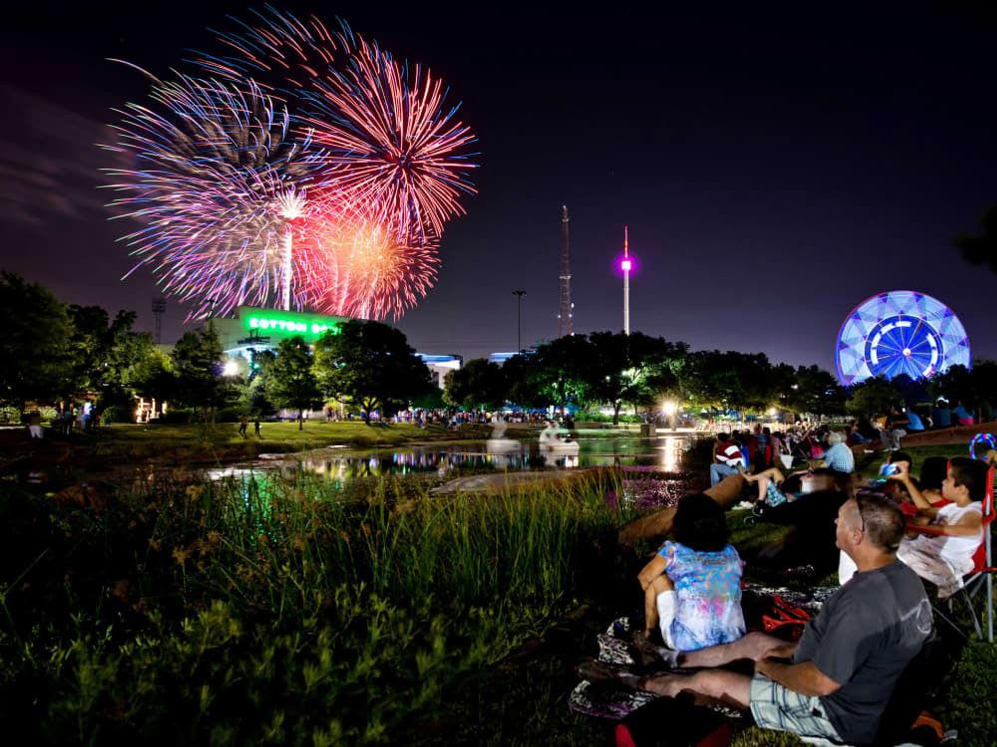 The official list of top 4th of July events and fireworks around Dallas