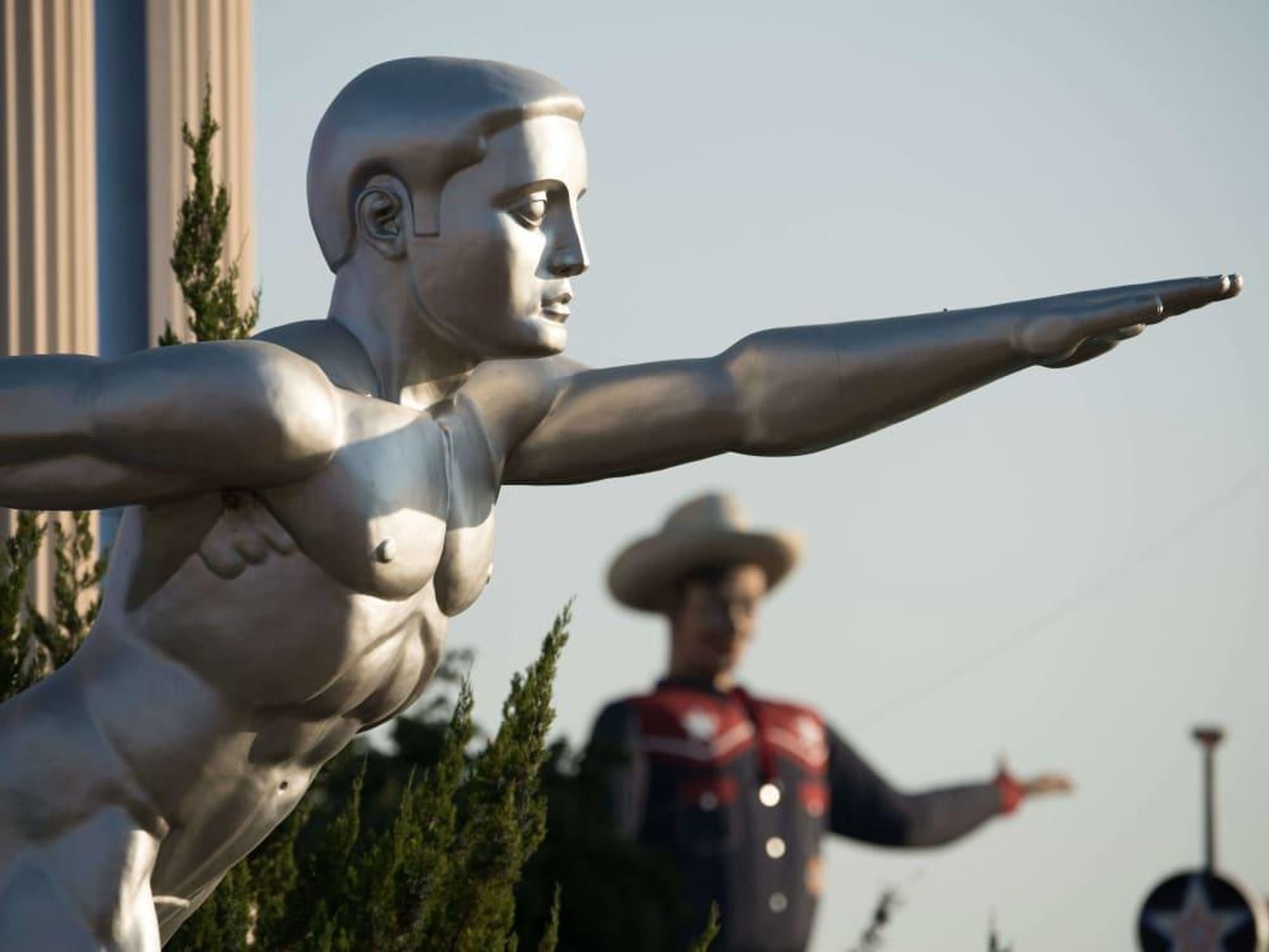 Fair Park with Big Tex in the background